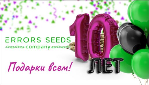 розыгрыш, юбилей, подарки, подарок, эрор сидс, дарим подарки, errors seeds, ero seed, erors seeds, company, ес, es,